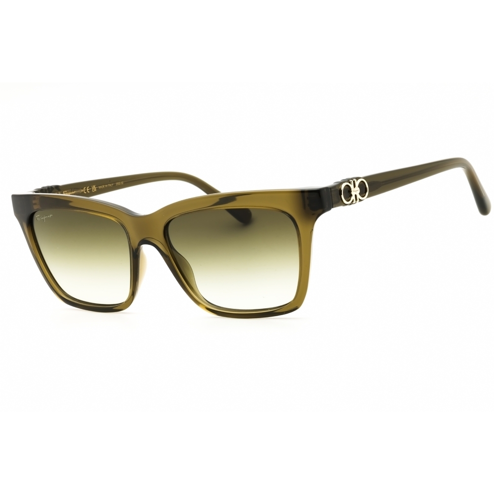 Salvatore Ferragamo SF1027S Sunglasses Green Rectangular